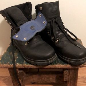 Timberland boots black heavy duty size 9.5 men’s